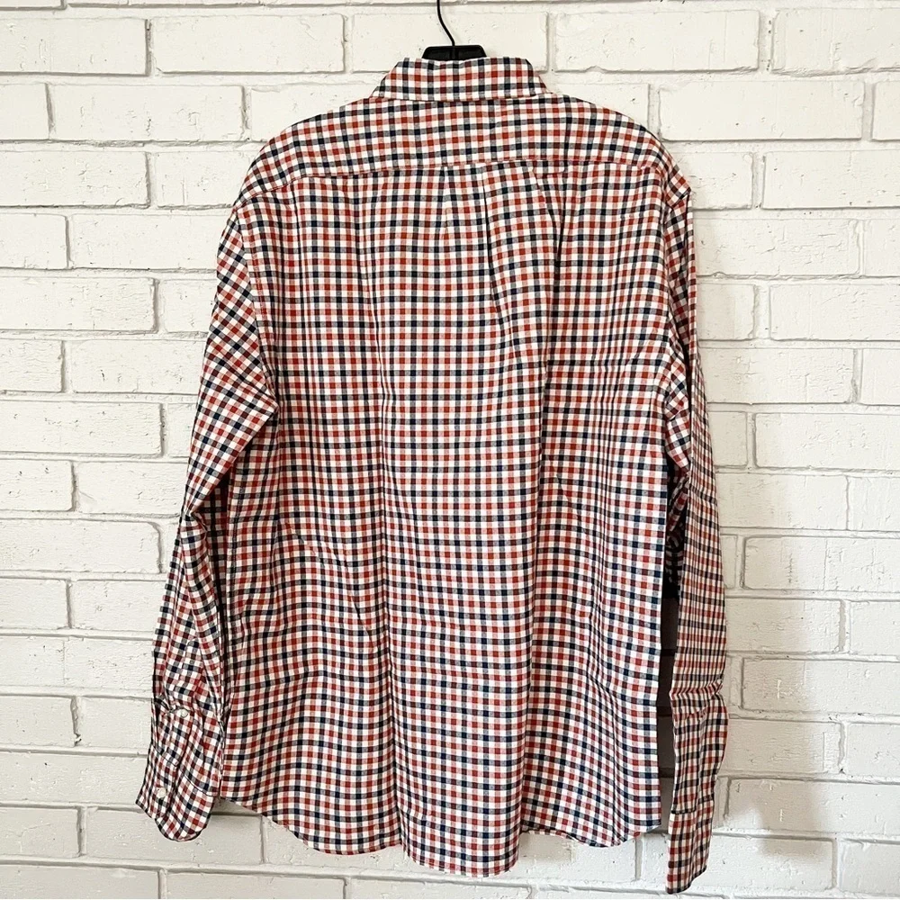 J.Crew Men’s Secret Wash cotton‎ poplin shirt